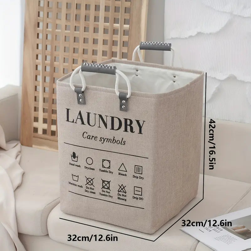 Laundry Basket Premium Fabric Clothes Storage Hamper