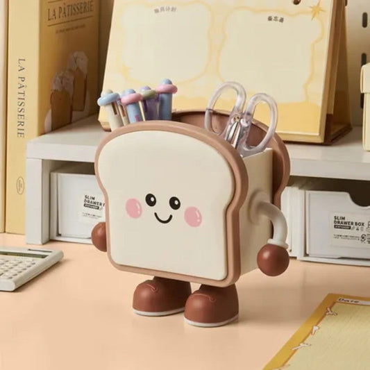 Plastic Multi Purpose Pen Holder Organizer Desktop Storage Box
