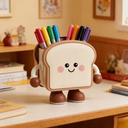 Plastic Multi Purpose Pen Holder Organizer Desktop Storage Box